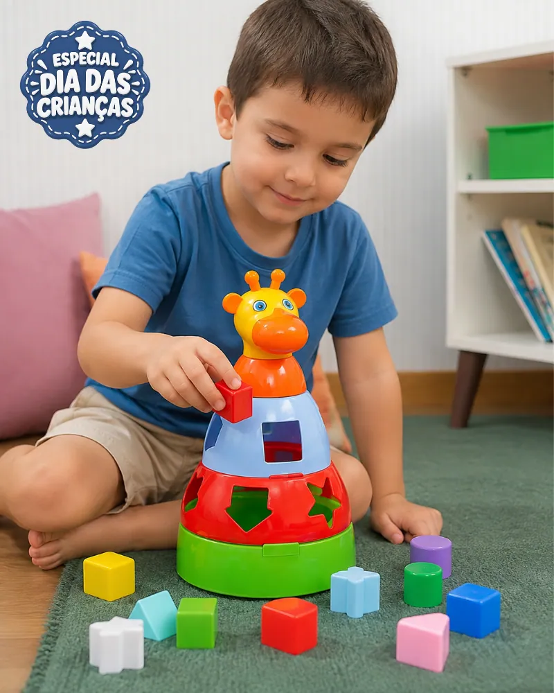 GiraFit© – Girafinha Educativa de Encaixes