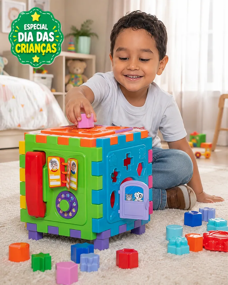 PlayCube© – Cubo de Atividades e Descobertas